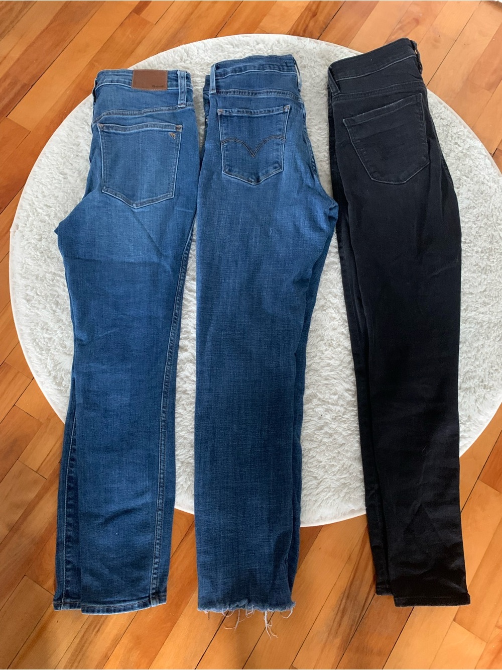 Women’s Skinny Jeans Bundle - Blue and Black
